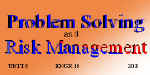 Risk Management and Problem Solving Class Syllabus